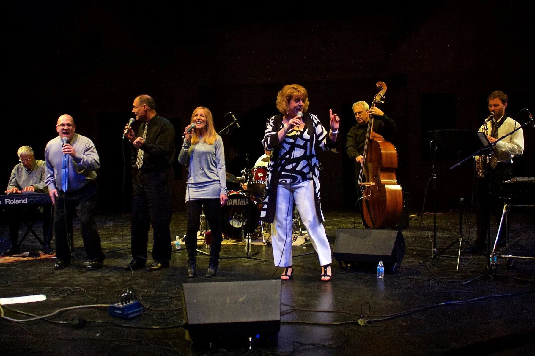 Jazz Spectrum full ensemble on stage